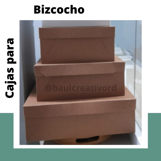 CG2 Cajas para Bizcochos