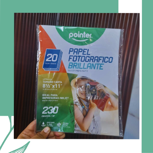 MAT Papel fotográfico (20 hojas)