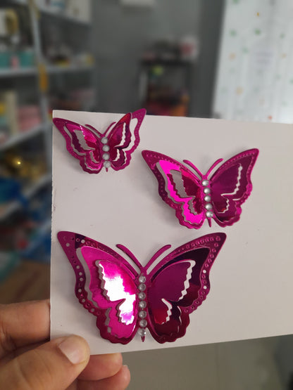 Mariposas de 3 tamaños BSA