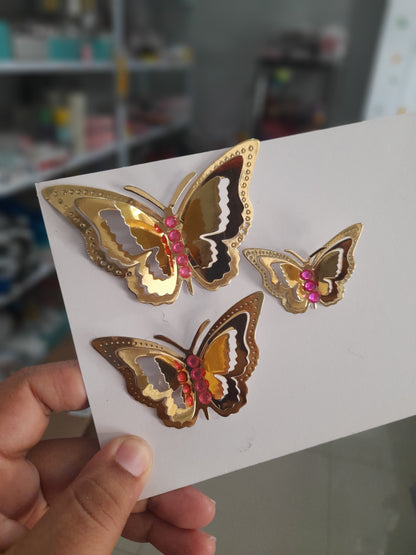 Mariposas de 3 tamaños BSA